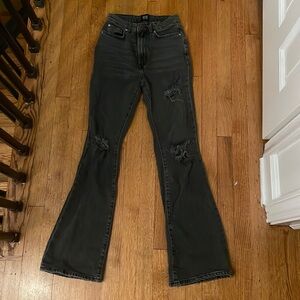 Urban Outfitters BDG jeans high rise flare washed black